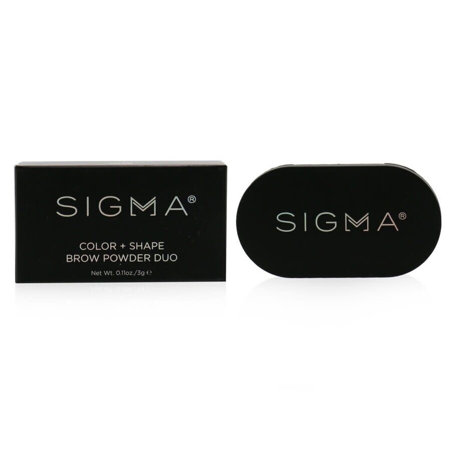 Sigma Beauty Ladies Color + Shape Brow Powder Duo - Dark Powder 0.11 oz Makeup 819430019892