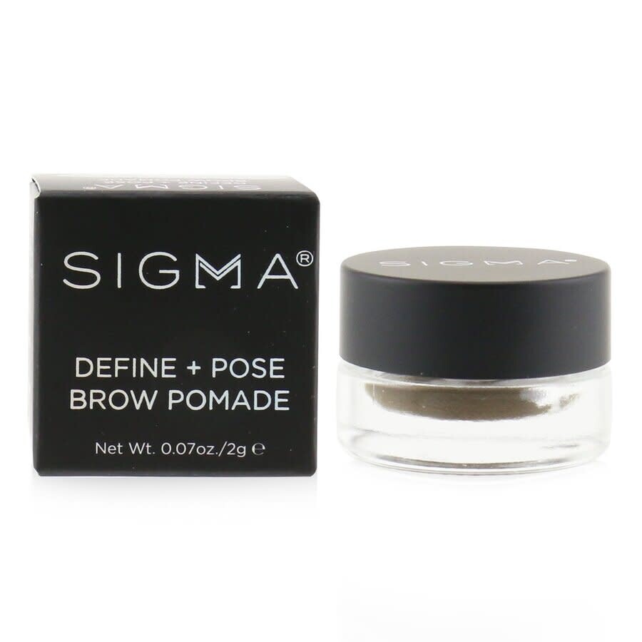 Sigma Beauty Ladies Define + Pose Brow Pomade 0.07 oz Dark Makeup 819430019830