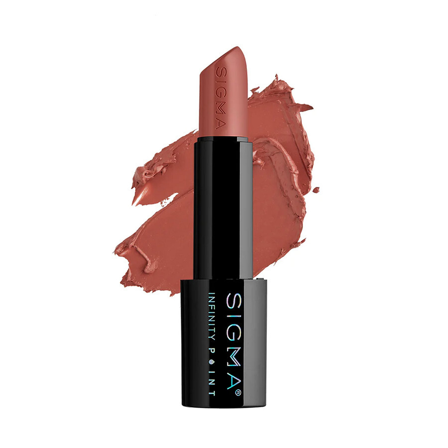 Sigma Beauty Ladies Infinity Point Lipstick Stick 0.11 oz Peach Tea Makeup 811425034903 In Orange