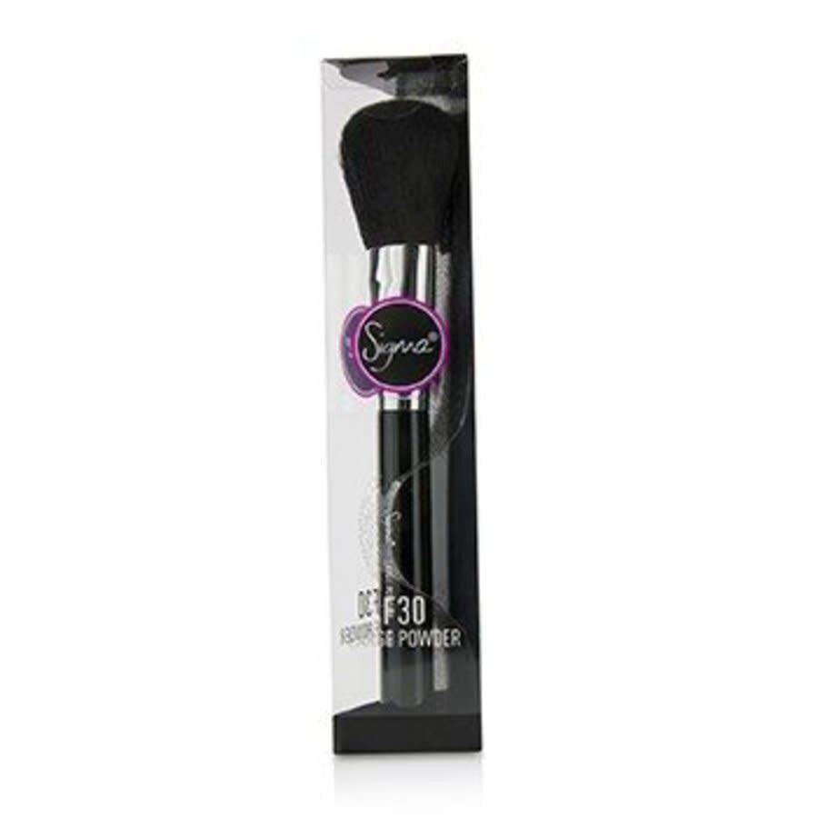Sigma / F30 Large Powder Brush (bunny Black) In Black