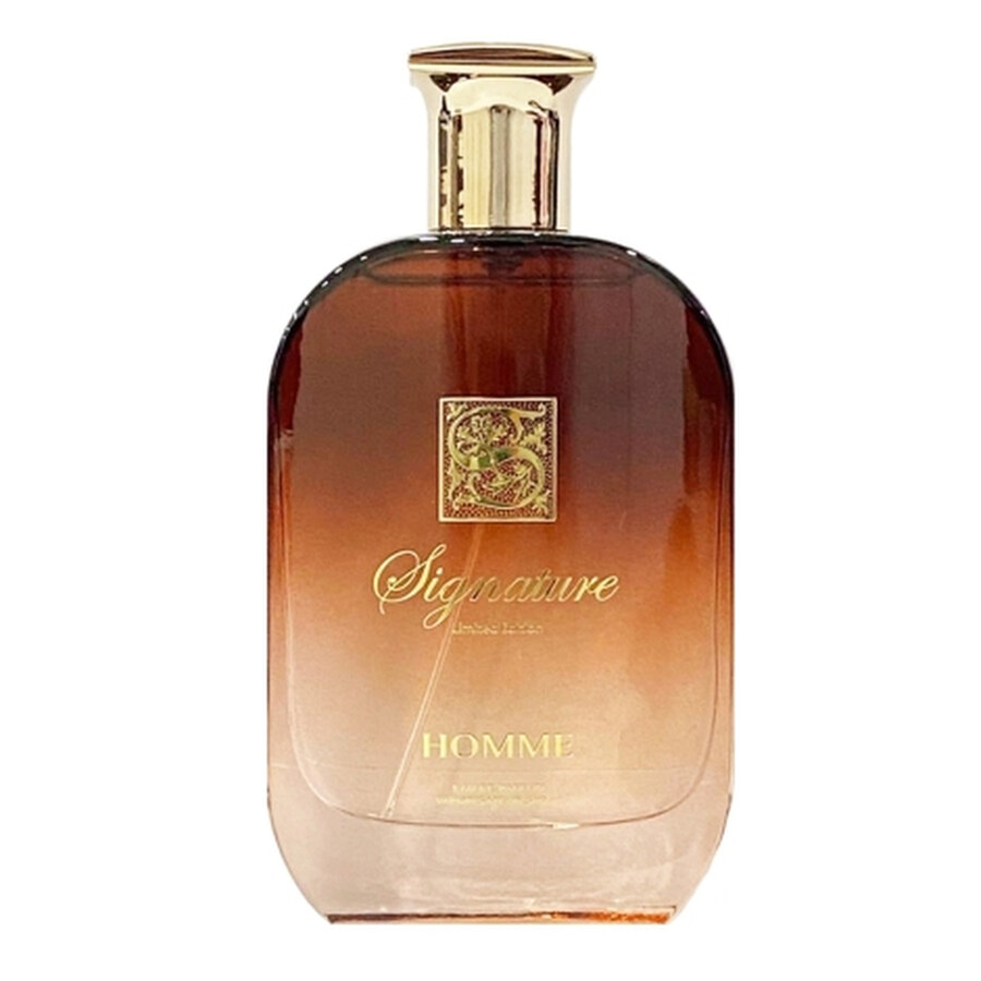 Signature Men's Limited Edition Brown Homme Edp 3.4 oz Fragrances 5055533321097
