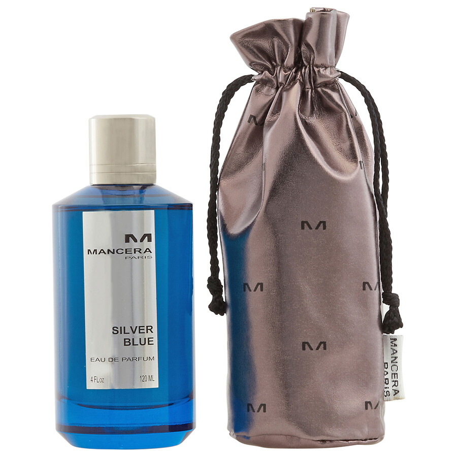 Mancera Silver Blue By Edp Eau De Parfum 4.0 oz (120 Ml) In Blue / Silver