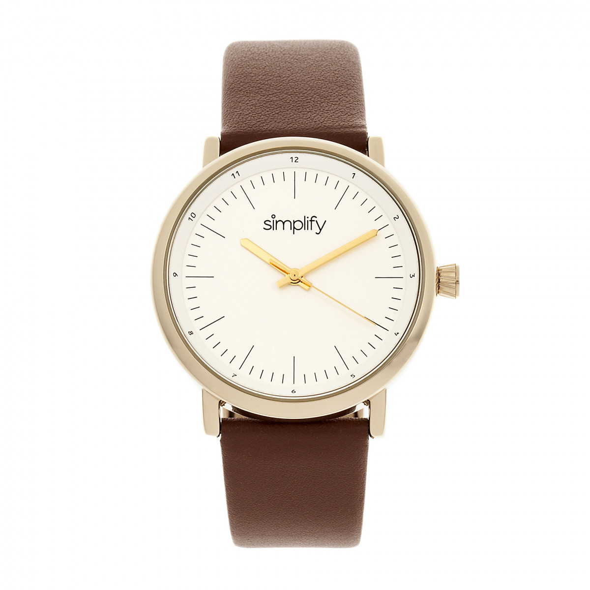 Simplify The 6200 White Dial Unisex Watch SIM6203