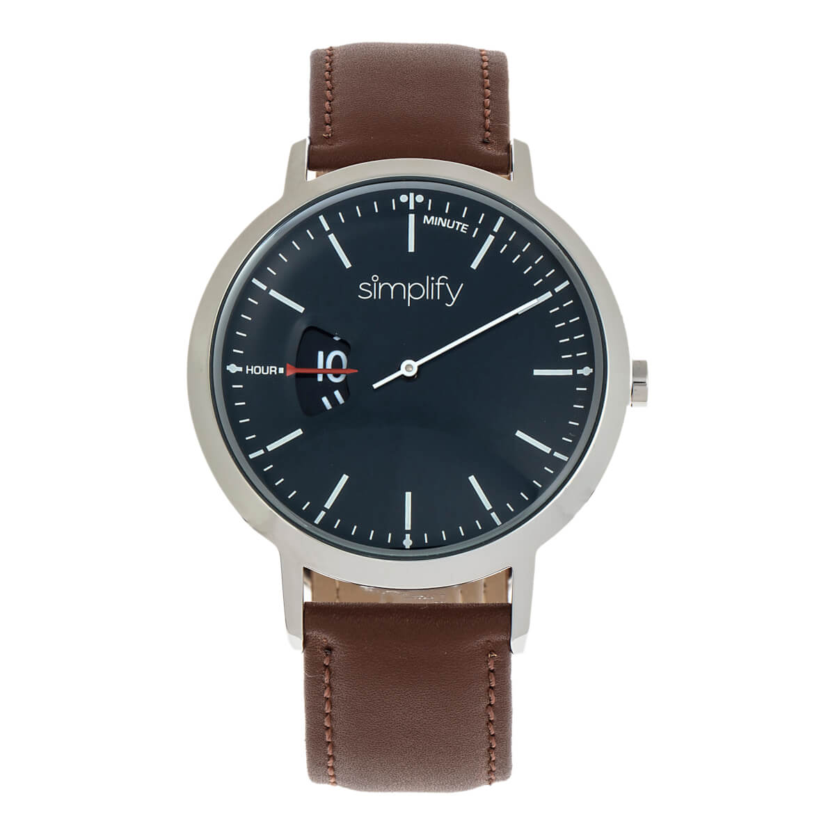 Simplify The 6500 Quartz Black Dial Watch SIM6504