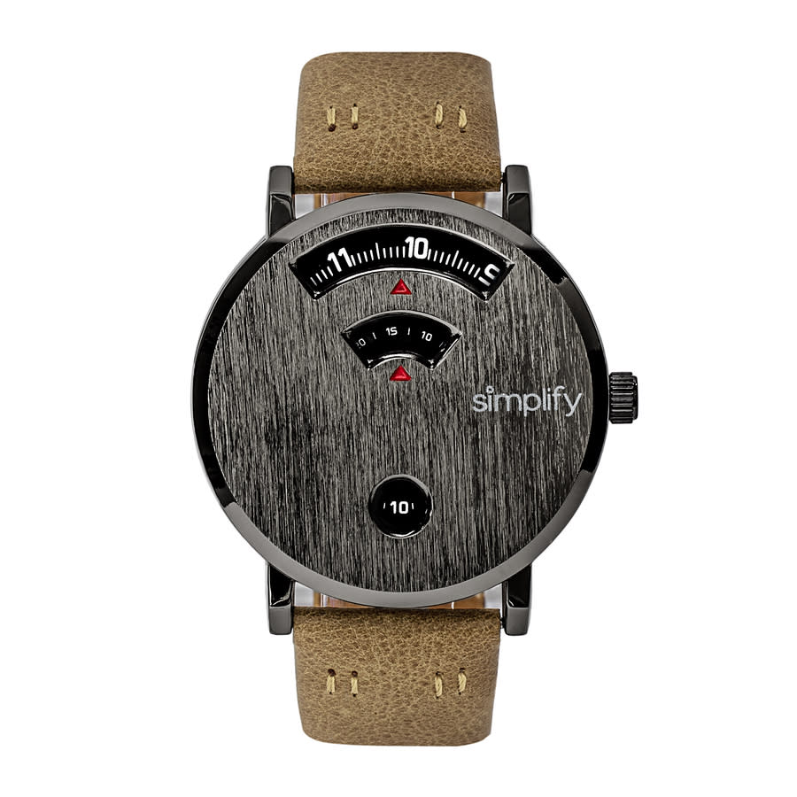 Simplify The 7000 Quartz Black Dial Unisex Watch SIM7005