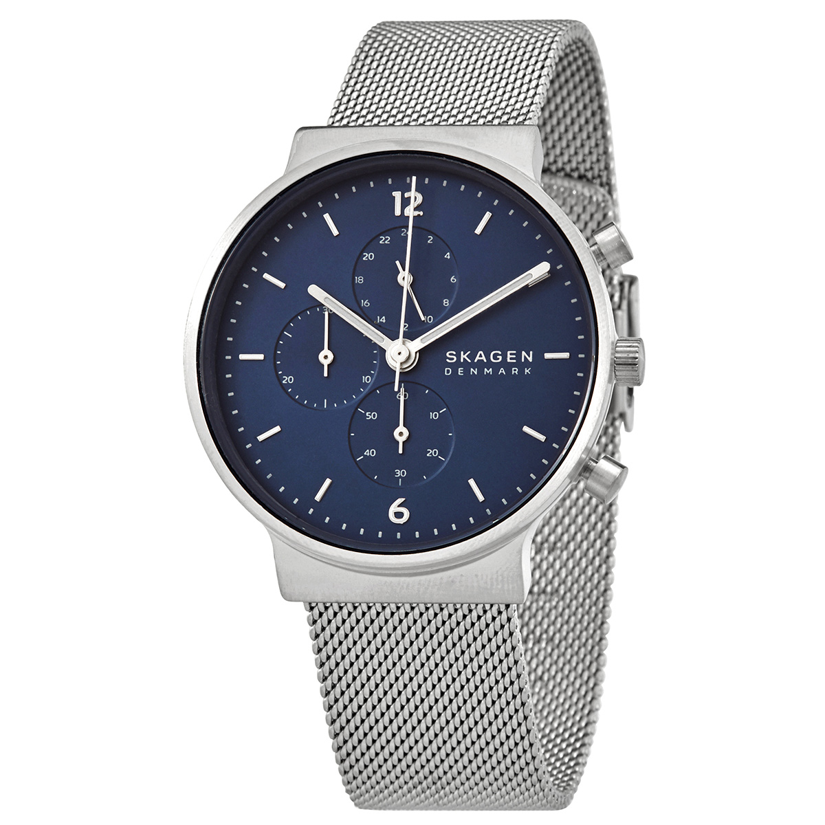 Reloj Hombre Skagen Ancher Acero Mesh | Meses sin interés