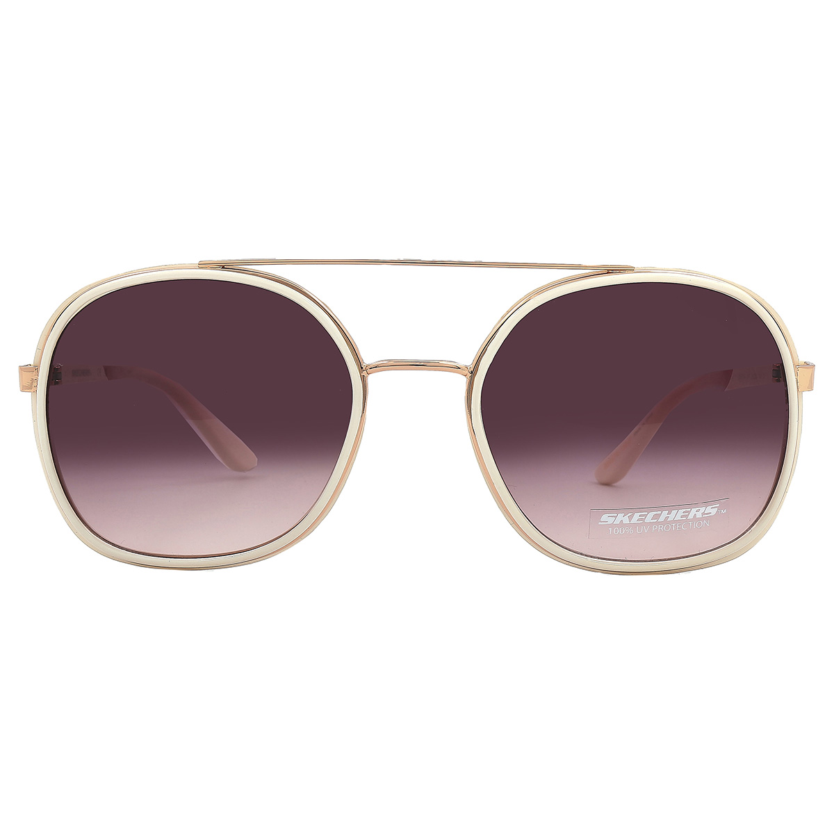 Skechers Gradient Brown Pilot Ladies Sunglasses SE6184 21F 59 