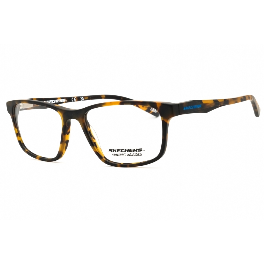 Skechers Men's Brown Rectangular Eyeglass Frames Se3229