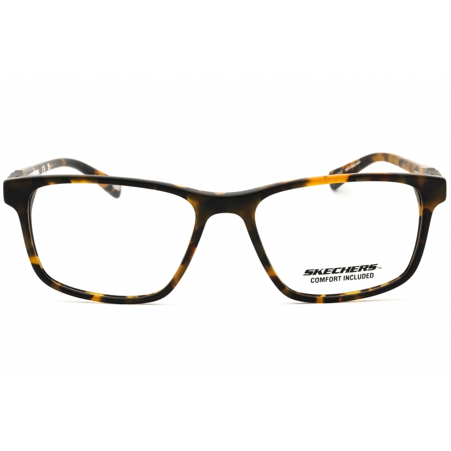Skechers Men's Brown Rectangular Eyeglass Frames Se3229