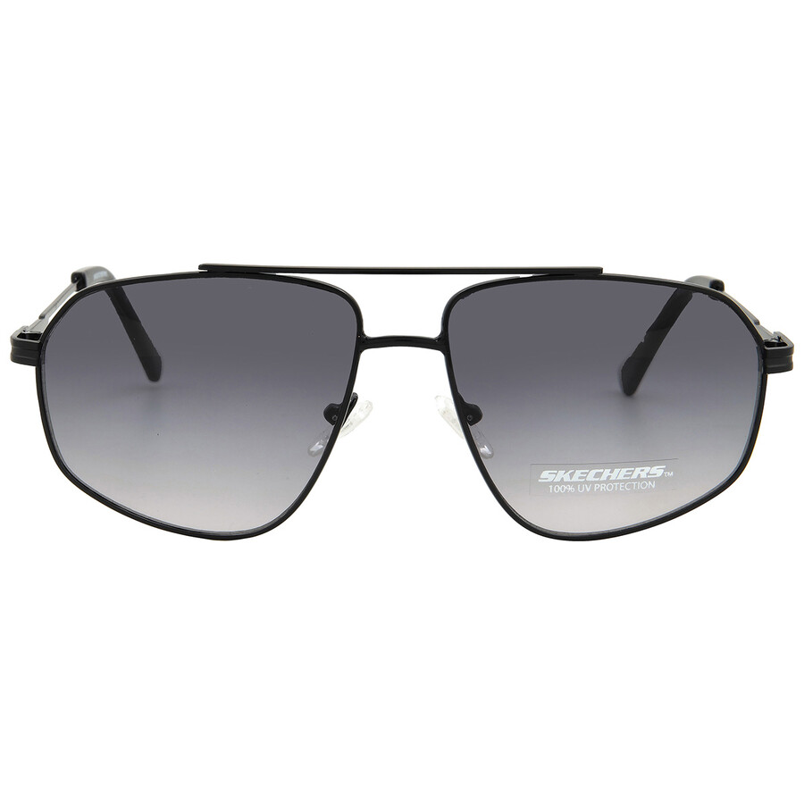 Skechers Smoke Gradient Pilot Men's Sunglasses Se6205 02b 58