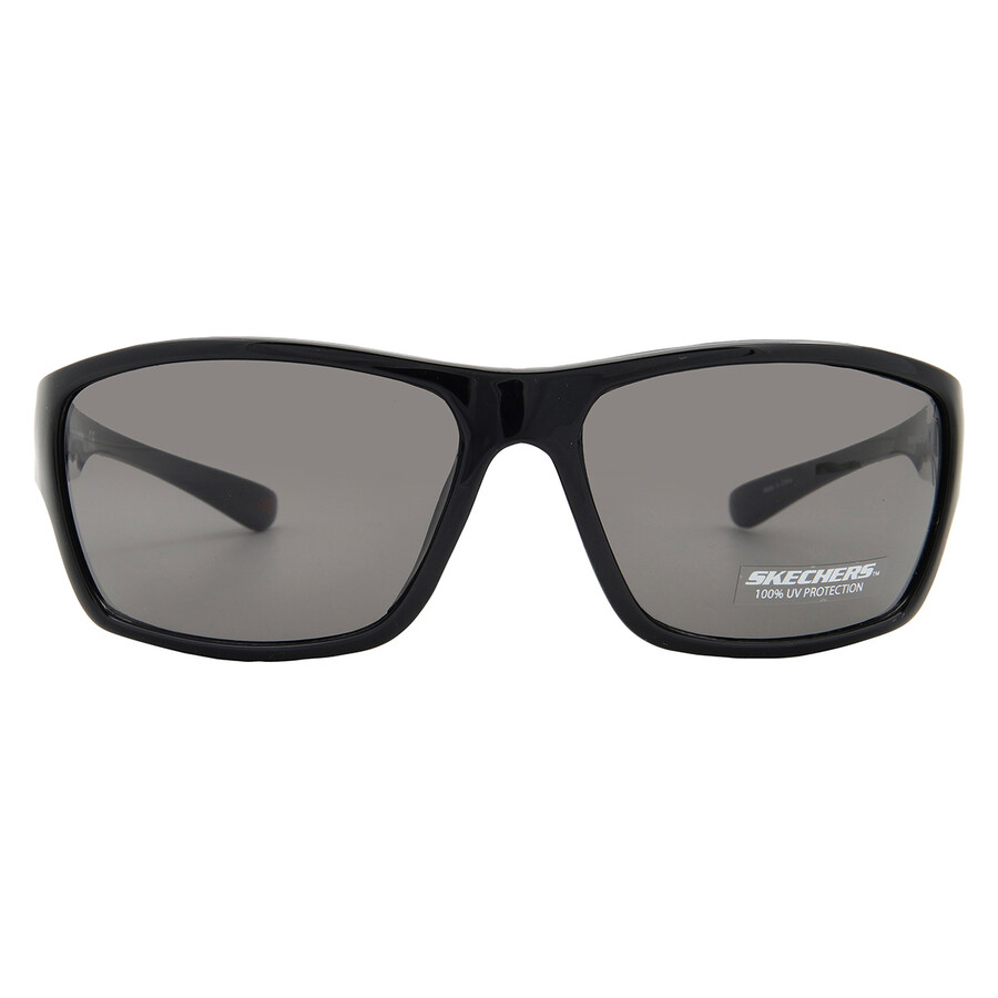 Skechers Smoke Wrap Unisex Sunglasses So8009 01a 63