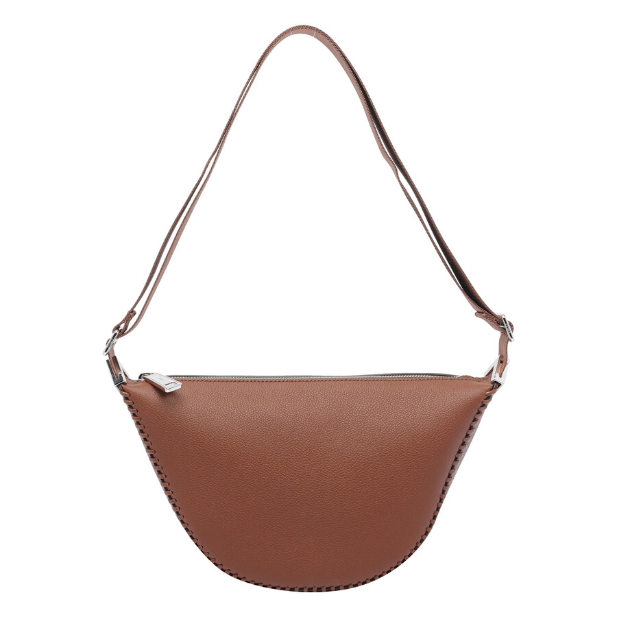 Fendi Small  Melon Messenger Bag In Brown