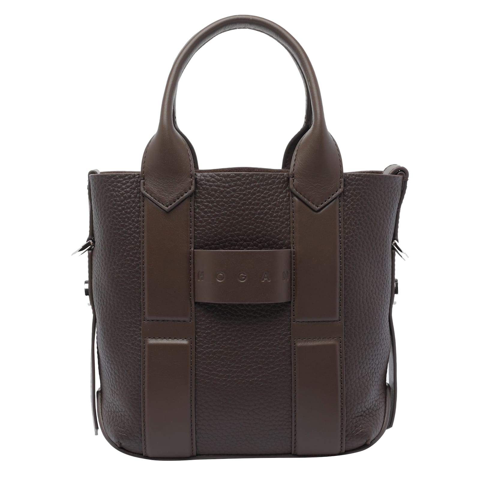 Hogan Small Hogan Script Shopping Bag KBW01OA0100UH9S610 - Handbags ...