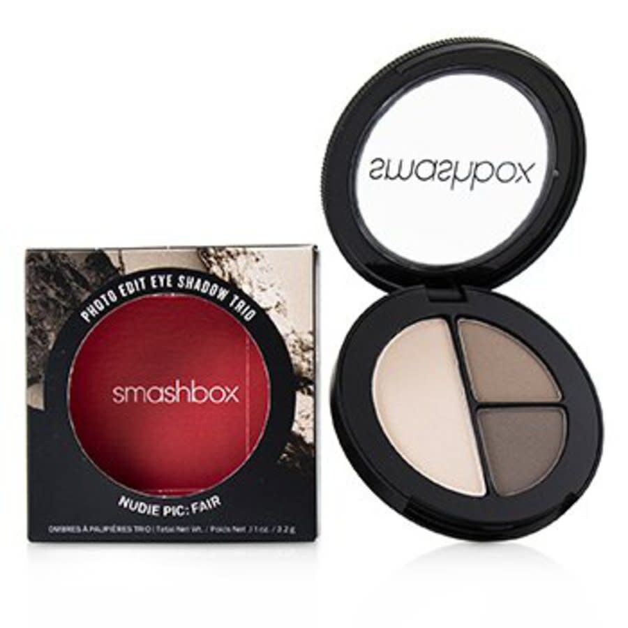 Smashbox Photo Edit Eye Shadow Trio Nudie Pic Fair (Grey Bae