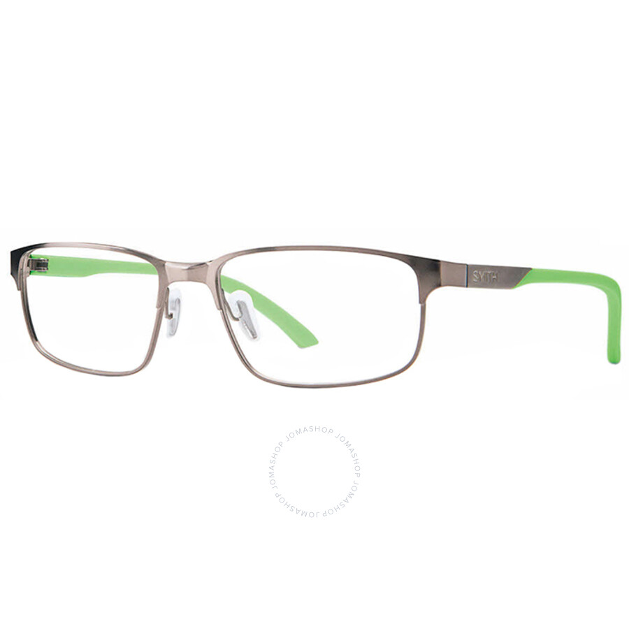 Smith Optics Men's Grey Square Eyeglass Frames Ballpark 00OC 00 56