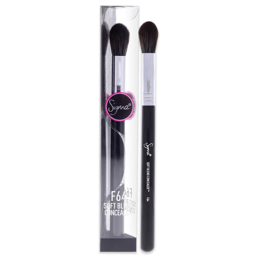 Sigma Beauty Soft Blend Concealer Brush - F64 Black-chrome By For Women - 1 Pc Brush