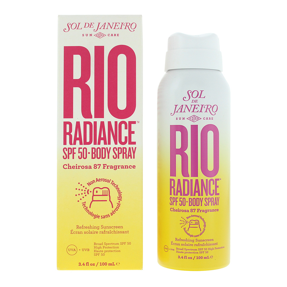 Sol De Janeiro Rio Radiance Spf 50 Body Spray 3.4 oz Skin Care 810912037410