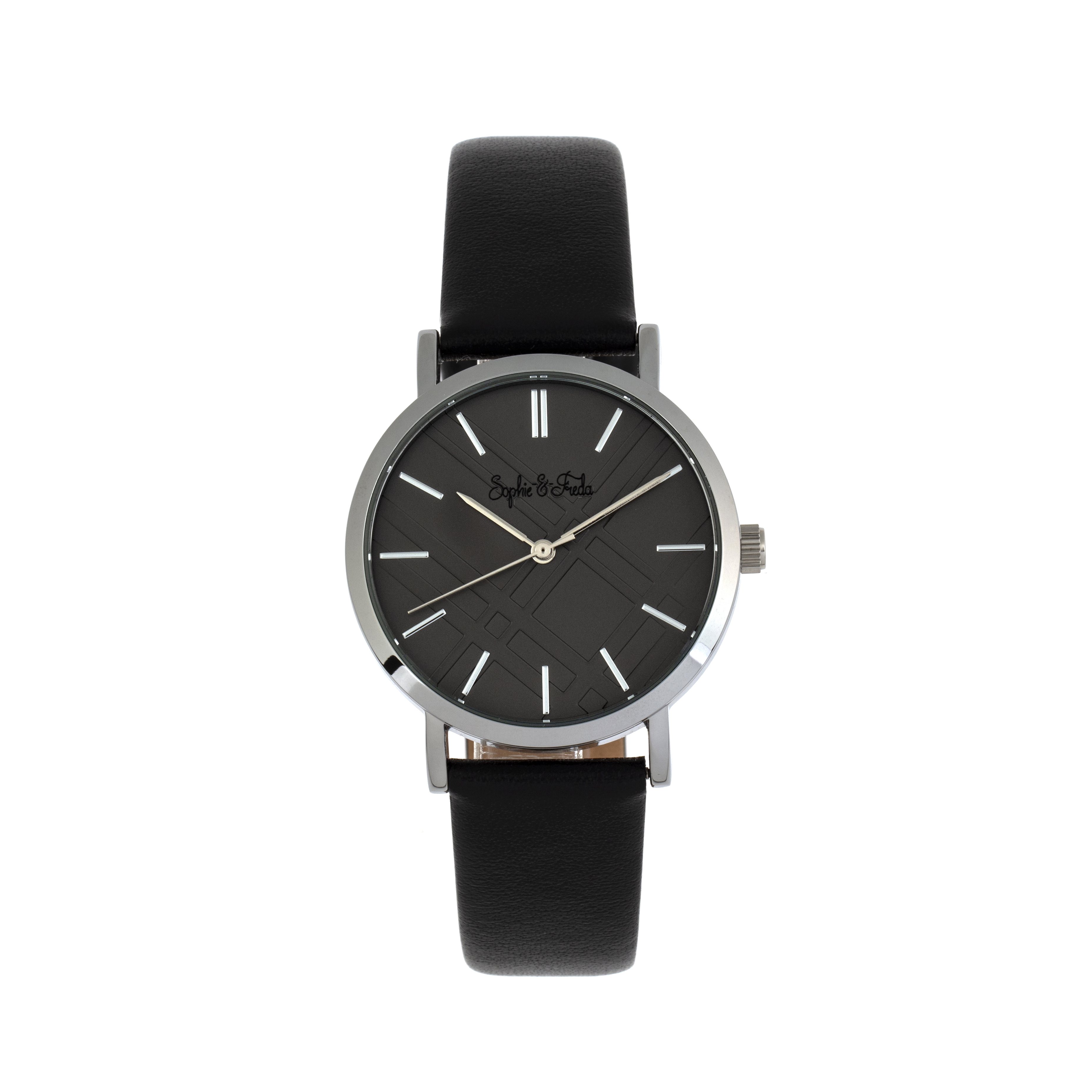 Sophie And Freda Budapest Quartz Black Dial Ladies Watch SF5002