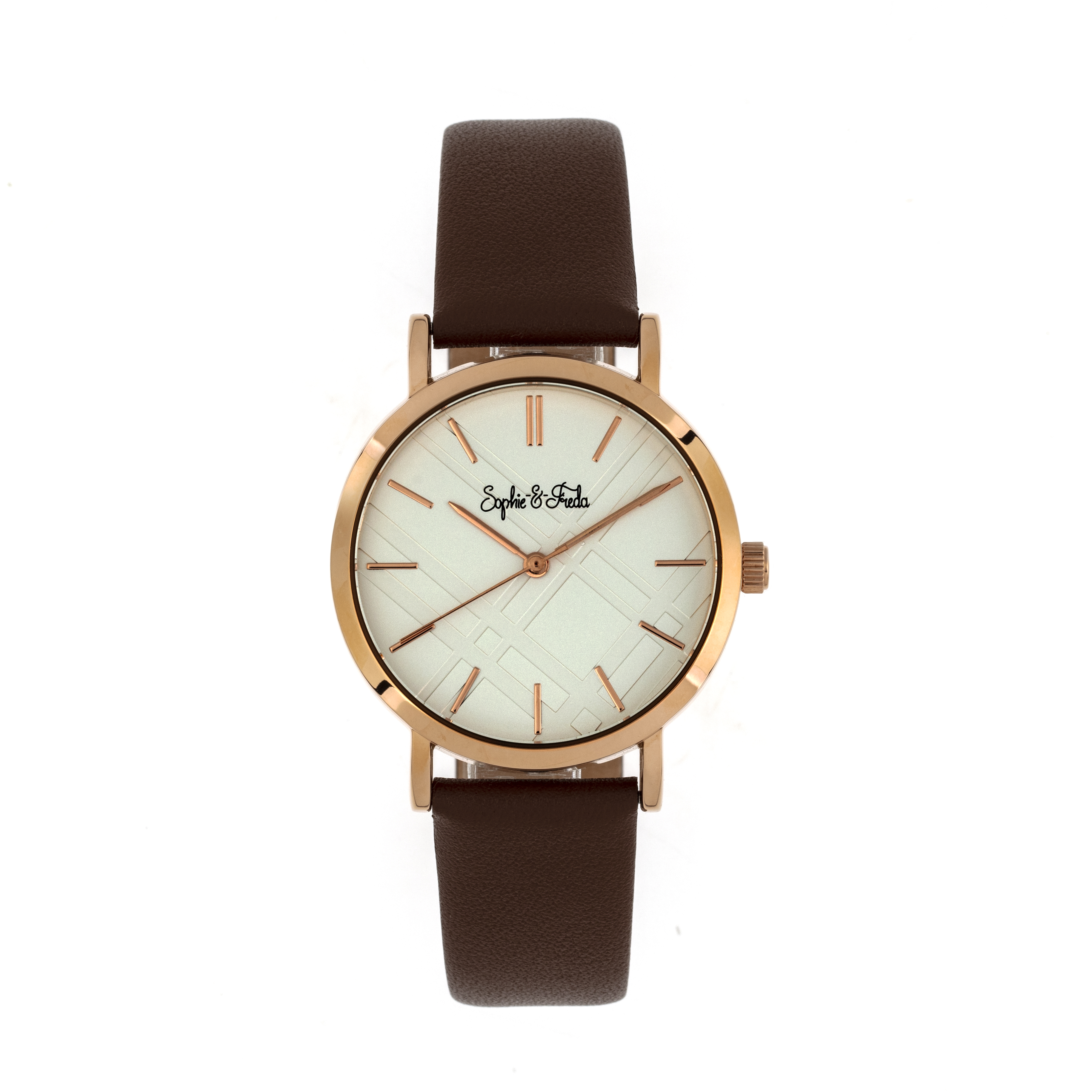 Sophie And Freda Budapest Quartz White Dial Ladies Watch SF5004