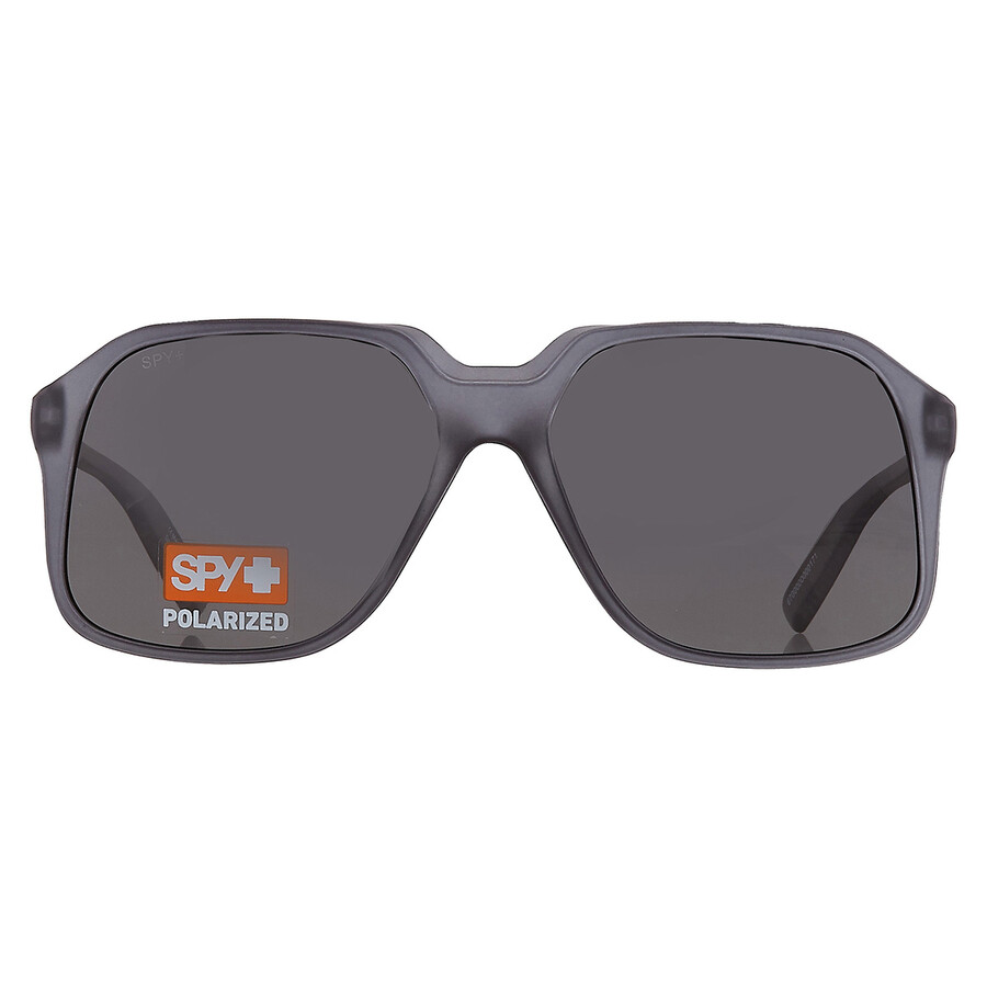 Spy Hot Spot Grey Polarized Square Unisex Sunglasses 6700000000171