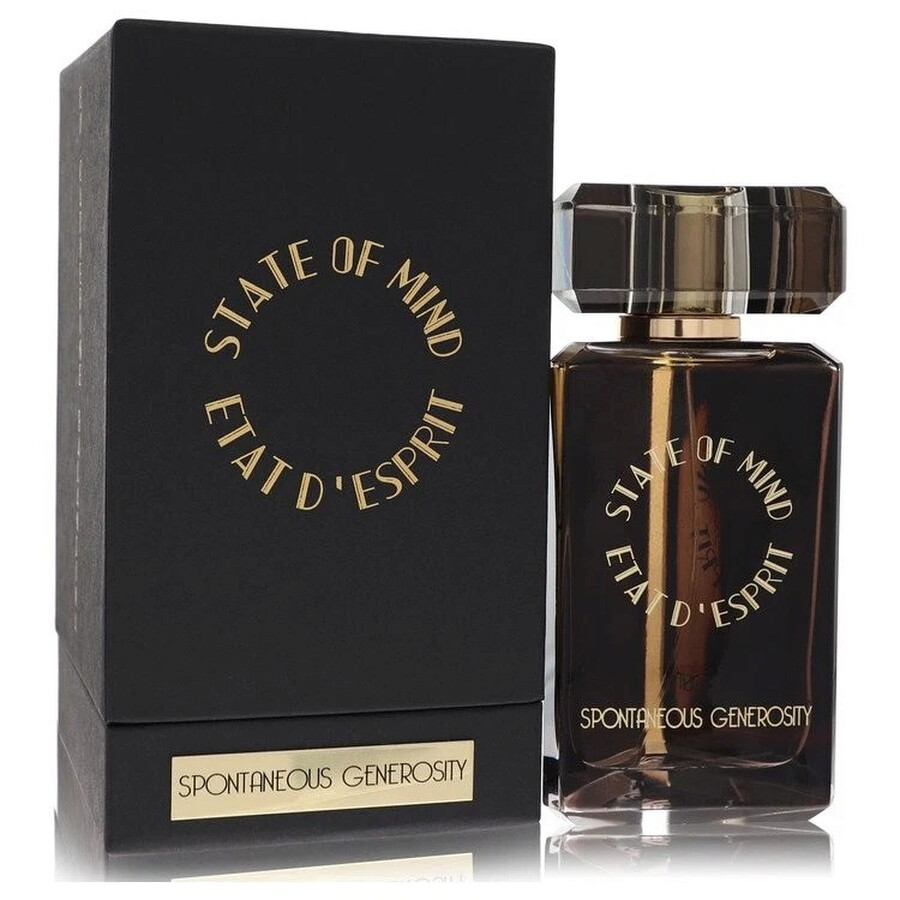 State Of Mind Unisex Spontaneous Generosity Edp Spray 3.4 oz Fragrances 3770009208109