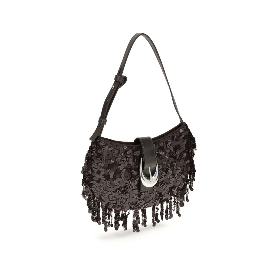 Staud Alana Shoulder Bag In Brown