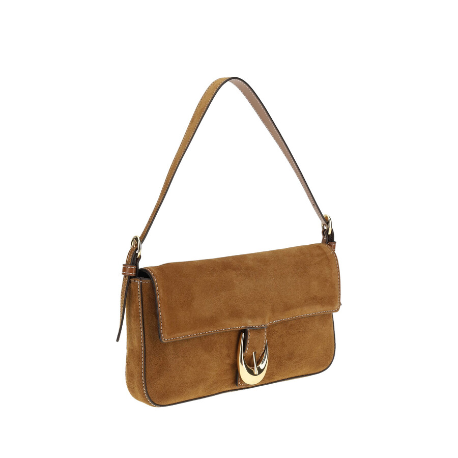 Staud Harlow Shoulder Bag In Brown