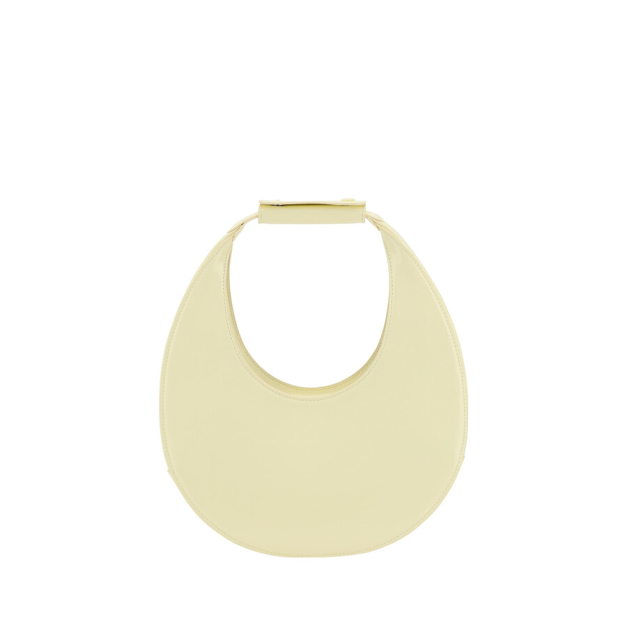 Staud Moon Shoulder Bag In Yellow