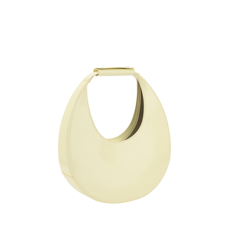 Staud Moon Shoulder Bag In Yellow
