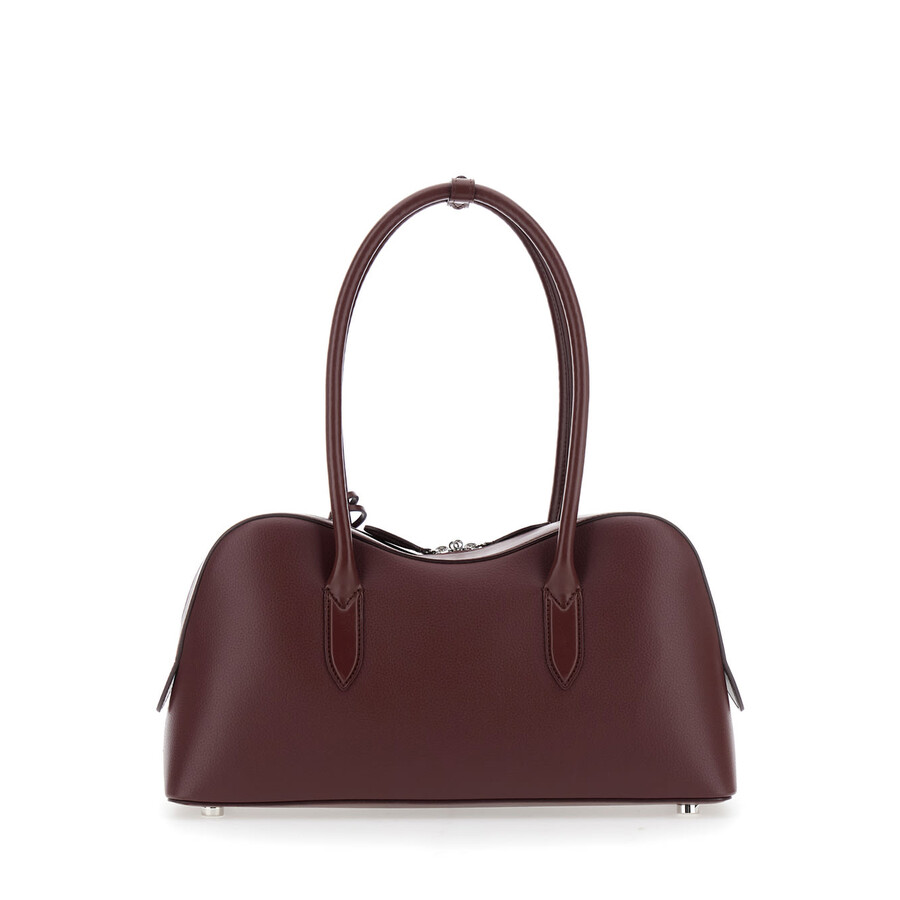 Stella Mccartney Stella Ryder Shoulder Bag In Burgundy