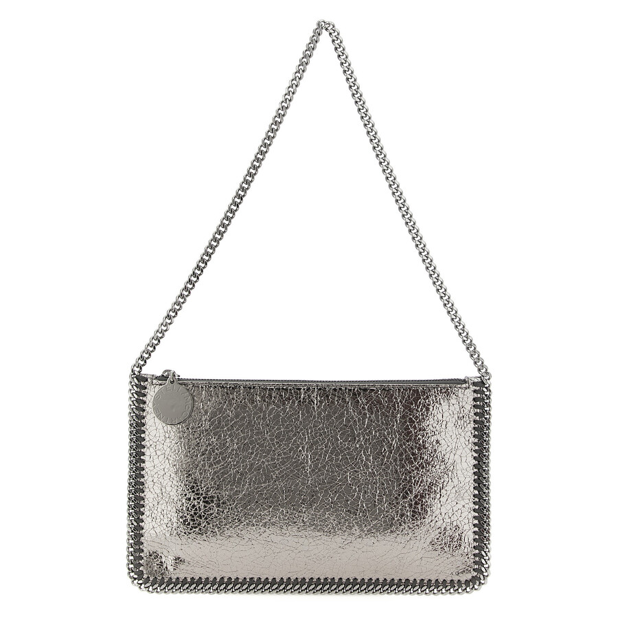 Stella Mccartney Falabella Metallic Clutch