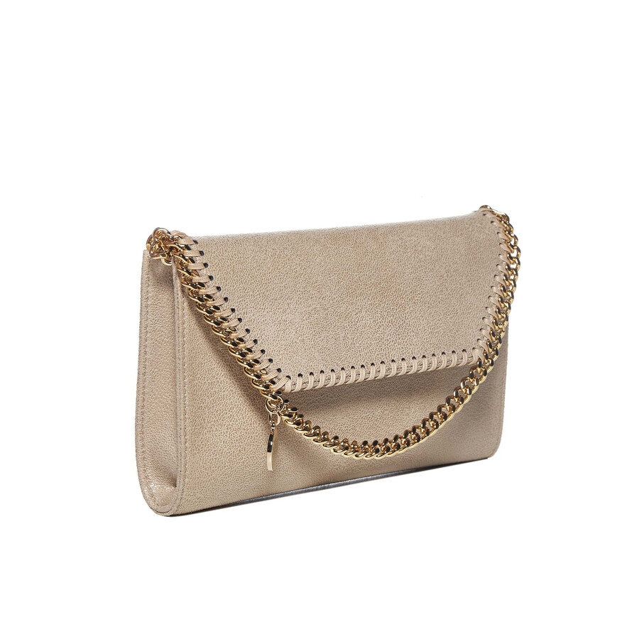 Stella Mccartney Falabella Shoulder Bag In Gold