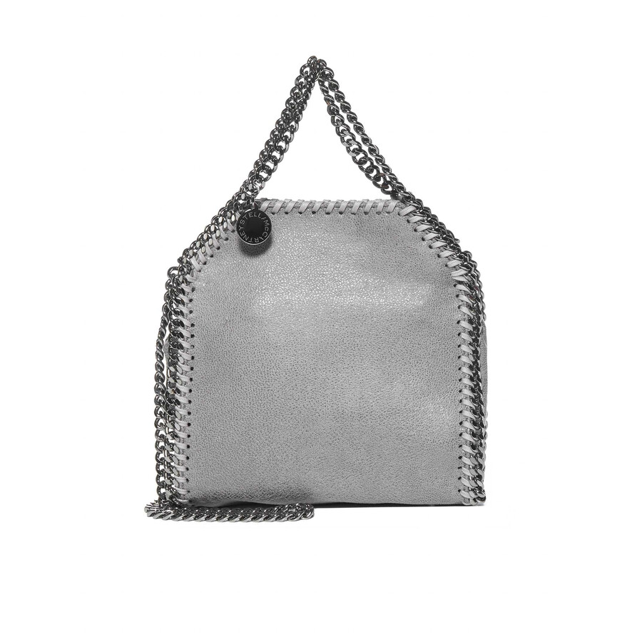 Stella Mccartney Falabella Tiny Bag In Gray