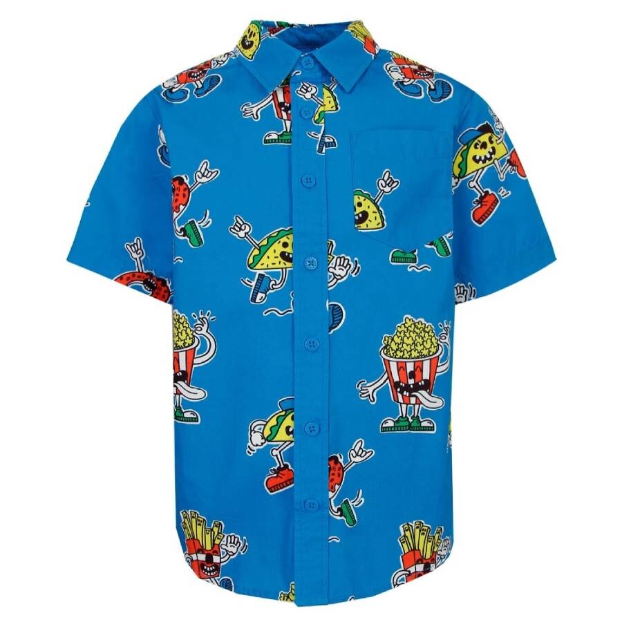 Fast Food Print Shirt