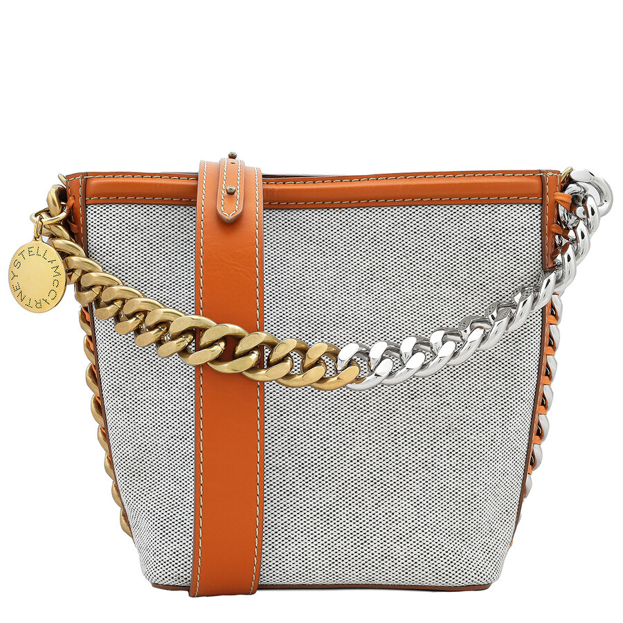 Stella Mccartney Frayme Shoulder Bag In Black