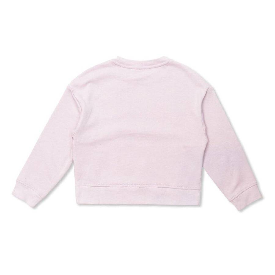 Stella Mccartney Girls Embroidered Logo Printed Sweatshirt In Purple