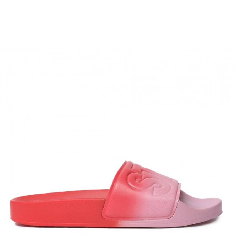 Stella Mccartney Logo Embossed Rubber Slides