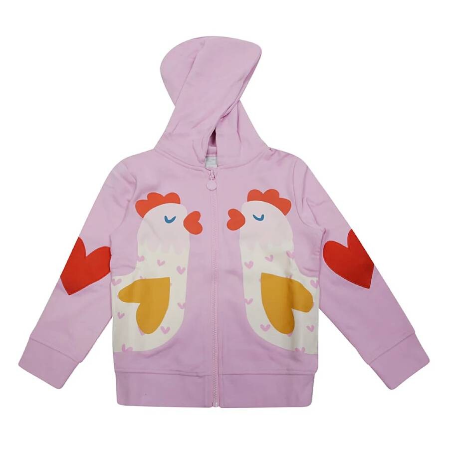 Kids Chicken Graphic Cotton Sweatshirt