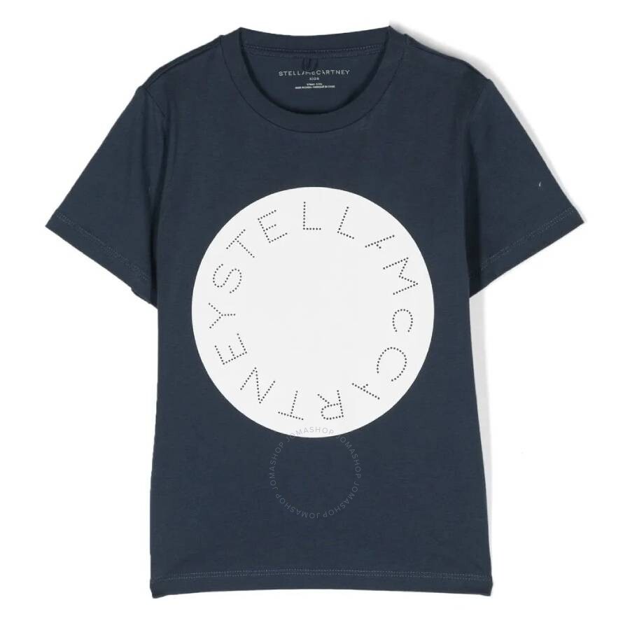 Kids Medallion Logo Disc Cotton T-Shirt