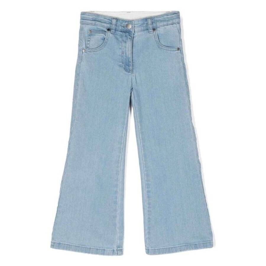 Kids Wide Leg Denim Jeans