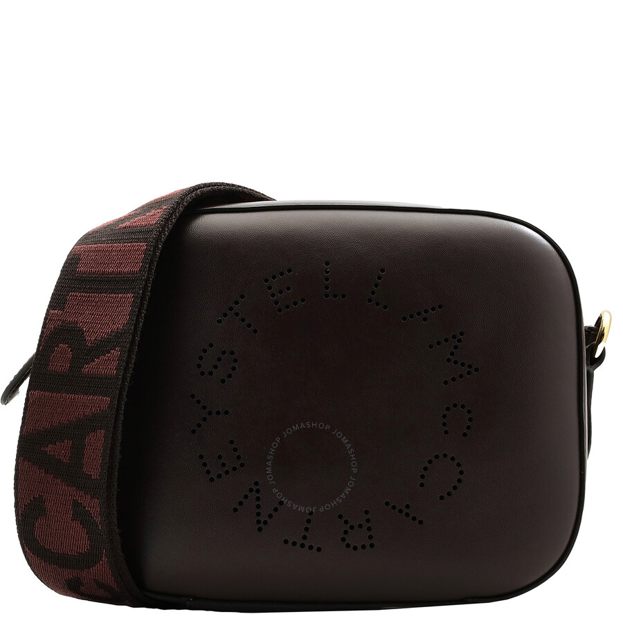 STELLA McCARTNEY バッグ S 700266 SMALL CAMERA BAG ECO ALTER Women Black Logo Crossbody Camera Bag | Stella McCartney US