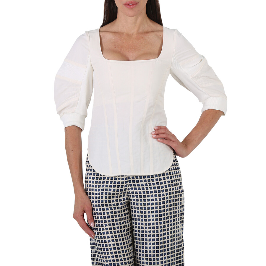 Ladies Fiona Puff-sleeve Blouse