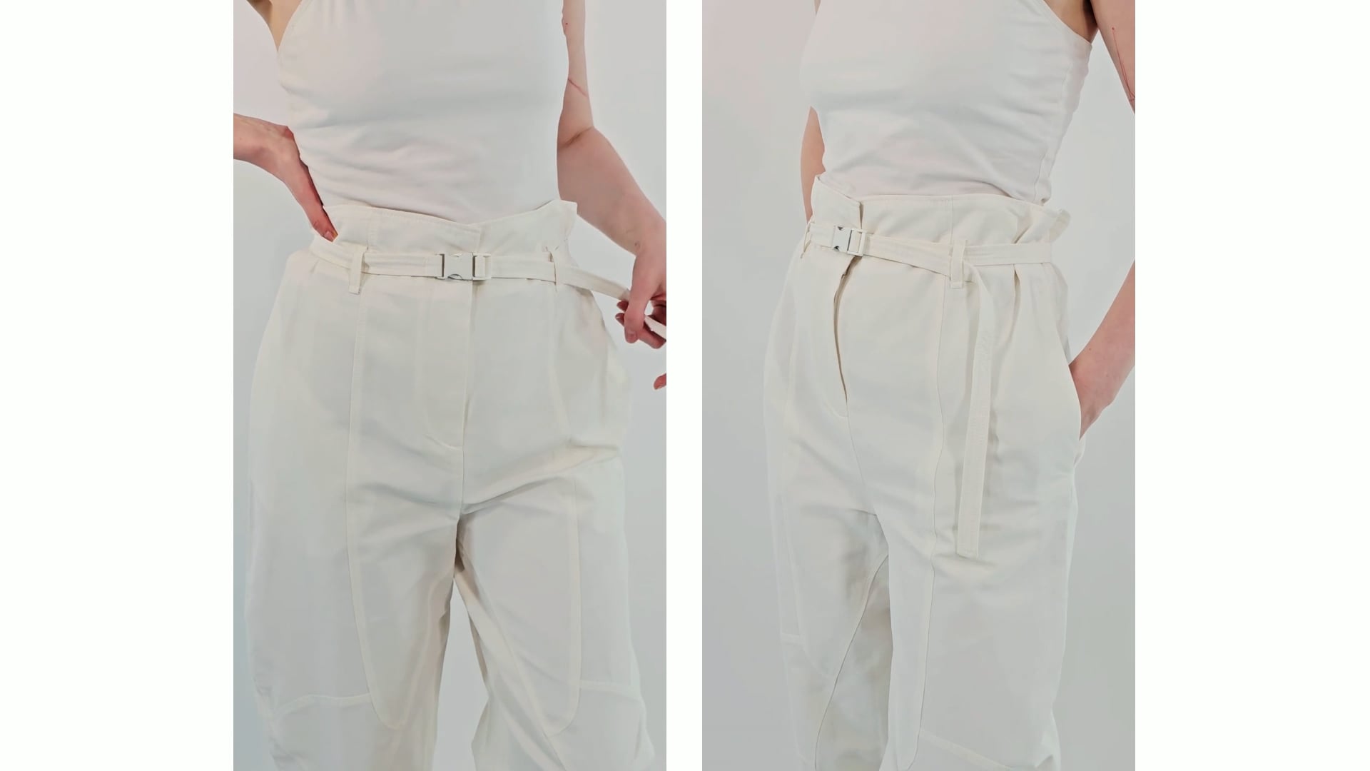 Stella McCartney Ladies High-waist Tapered Trousers, Brand