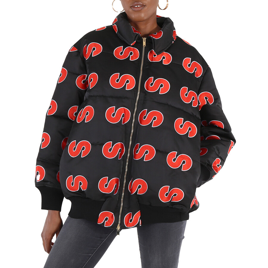 Ladies Red Logo Down Jacket
