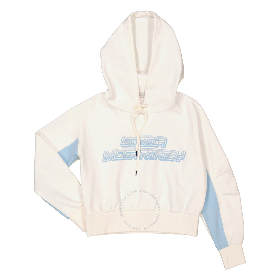 Stella Mccartney Women's Sweatshirt With Logo Print In White
