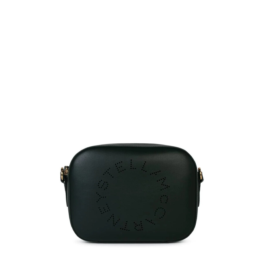 Stella McCartney Logo Perforated Mini Crossbody Bag