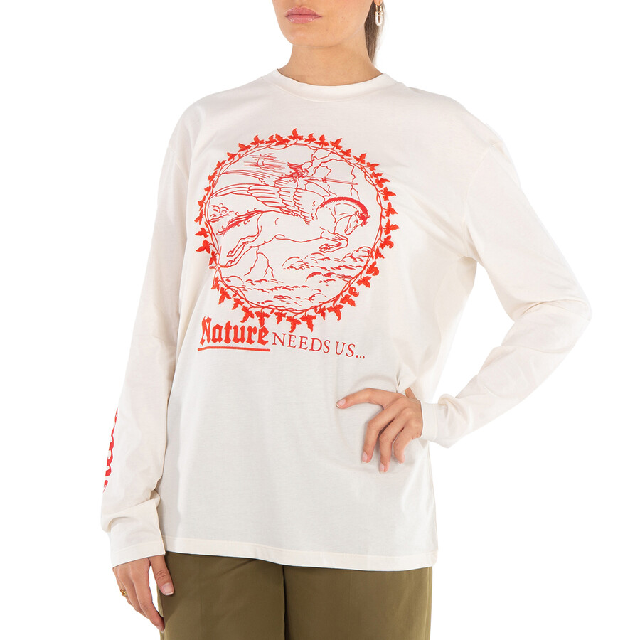 Logo Printed Long-Sleeve T-Shirt