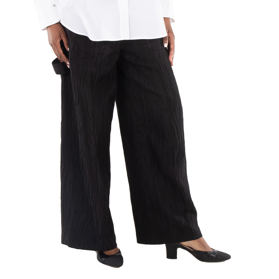 Net Sustain Organic Cotton-Blend Jacquard Pants