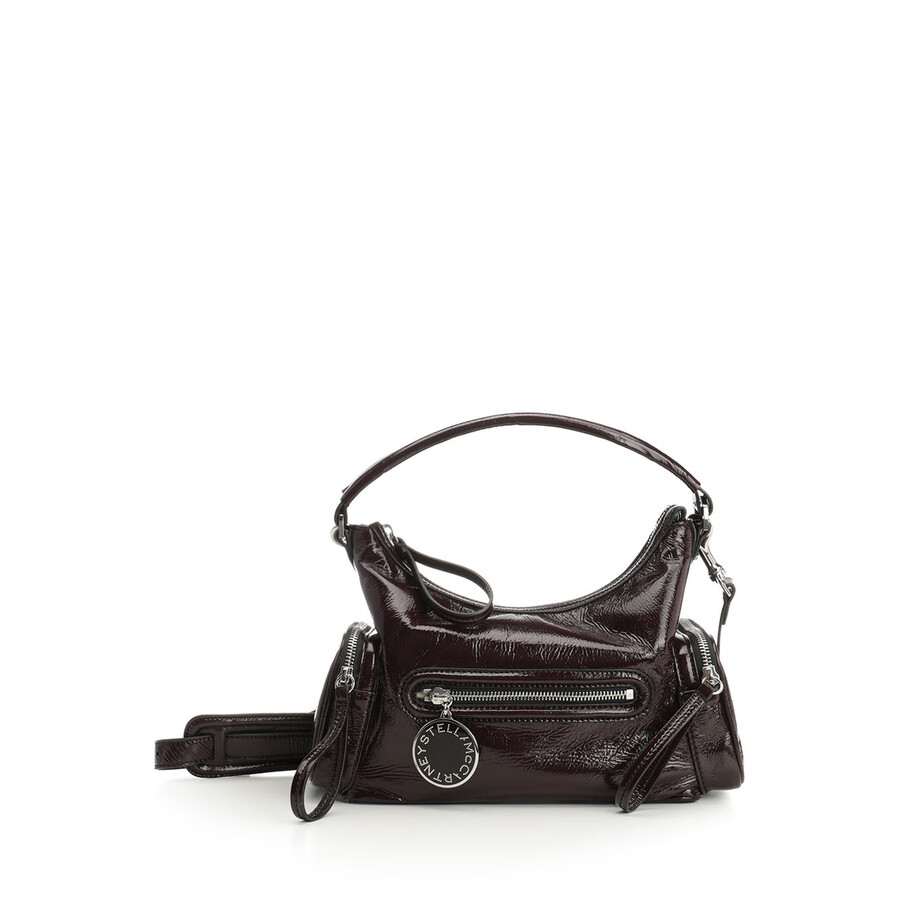 Stella Mccartney Dartmoor Shoulder Bag Adjustable Strap In Black