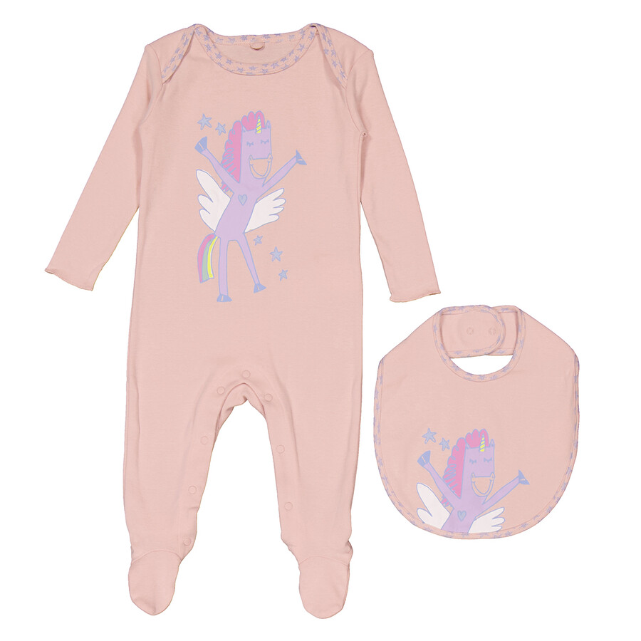 Unicorn Cotton Babysuit Set
